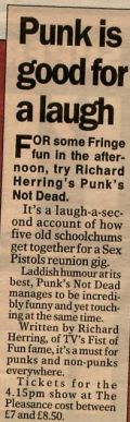 Reviews of Punk's Not Dead 1996