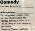 Sunday Times preview for menage a un